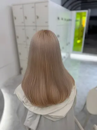 カラー ハイトーン🎀艶髪 Anju/渋谷🎀のヘアスタイル