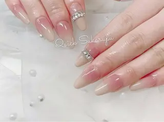ミディアム Quick Sukarupuのネイルデザイン