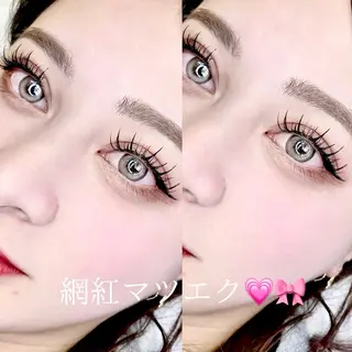 マツエク・マツパ 大阪福島Sayaka 韓国束感マツエク🤍のマツエク・マツパデザイン