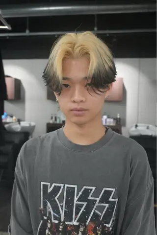 カラー メンズ メンズヘア Hikaruのヘアスタイル
