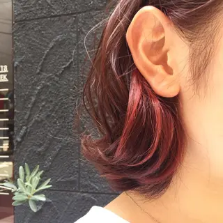 ショート カラー メンズパーマ特化🏅 中村 凌のヘアスタイル