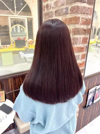 ロング カラー 森田 明日香のヘアスタイル