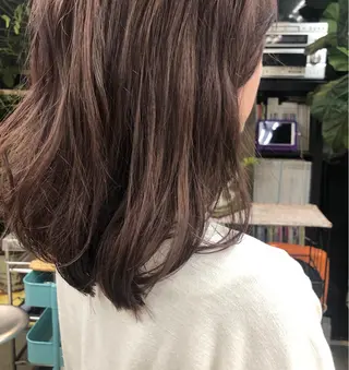 ミディアム Moca 〰️のヘアスタイル