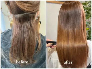 セミロング ARCHE 心斎橋 常塚のヘアスタイル