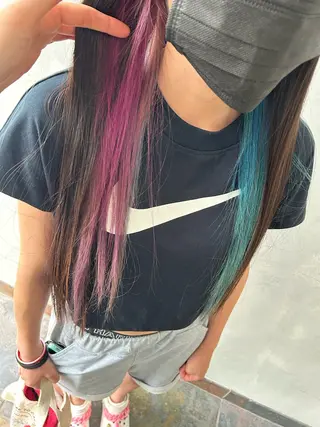 ロング Mao 🎀bob 赤み撃退🌿艶カラーのヘアスタイル