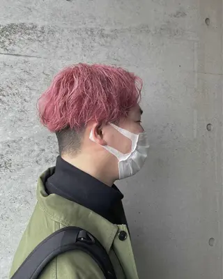 ショート カラー メンズ はまべ です☆のヘアスタイル