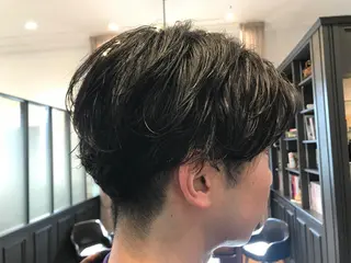 ショート メンズ くるくるパーマ aikoのヘアスタイル