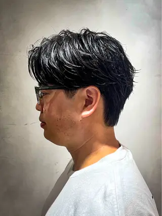 ショート パーマ メンズ サトウ コウキ  メンズのヘアスタイル