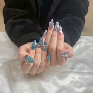 セミロング Ashliy大宮♡ アシュリーのネイルデザイン