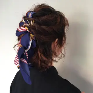 ショート ヘアアレンジ KONOMI スタイリストのヘアスタイル