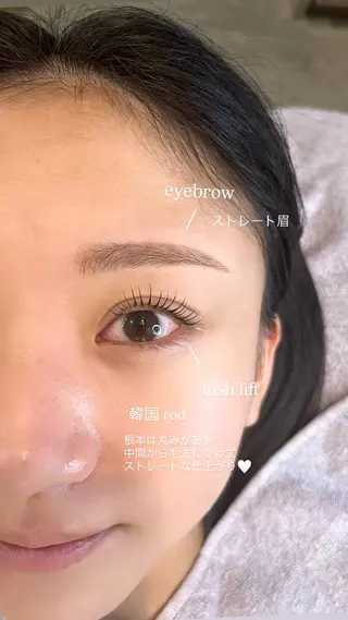 マツエク・マツパ AI🌙登戸/ 骨格分析/眉/まつ毛の眉毛・アイブロウイメージ