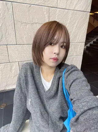 ミディアム カットモデル募集中！ ACQUA  eriのヘアスタイル