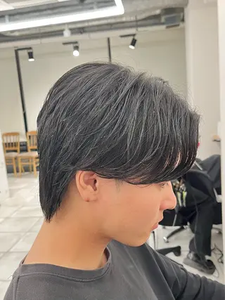 ミディアム カラー パーマ メンズ 🏆メンズヘア特化 🥇代表りんぺーのヘアスタイル