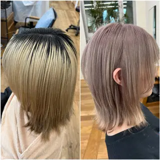 ミディアム カラー 🐋湊 ゆうき 🫧のヘアスタイル