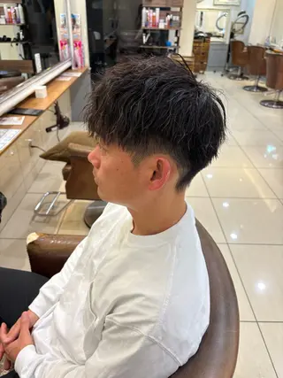 メンズ 韓国ヘアー🇰🇷 MIWAのヘアスタイル