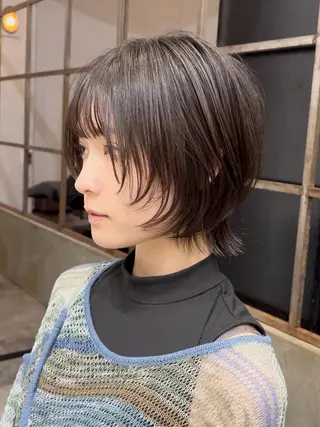 ショート 🐺ウルフカット特化 🐺ブリーチ/今川のヘアスタイル