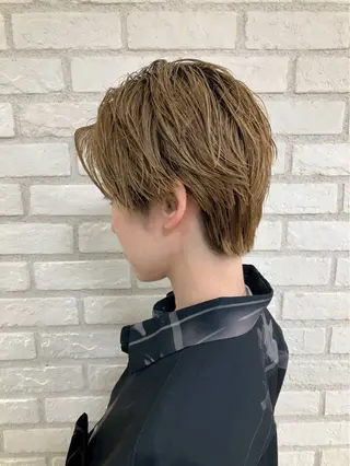 ショート メンズ 長谷川 祥子のヘアスタイル