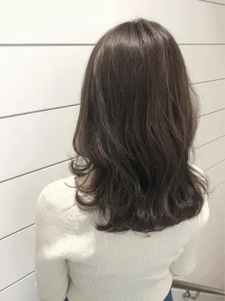 セミロング カラー 🍊新宿南口🍊 ERINAのヘアスタイル