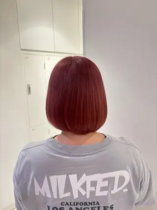 ショート 髪質改善カラー 🦋さきねのヘアスタイル