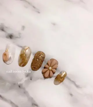 ネイル ネイルルームリッカ 𝐦𝐚𝐲𝐮のネイルデザイン