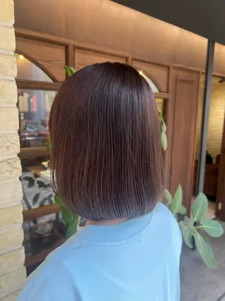 ショート 美髪矯正/艶髪 CLUTCH田中海琴のヘアスタイル