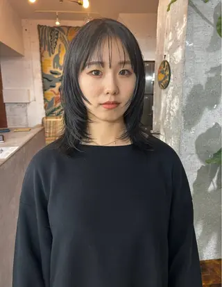 ミディアム ハシモトタケル🌿 ショートカットのヘアスタイル