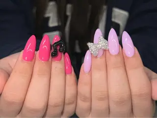 ネイル cocoro🖤 猫爪/y2kネイルのネイルデザイン