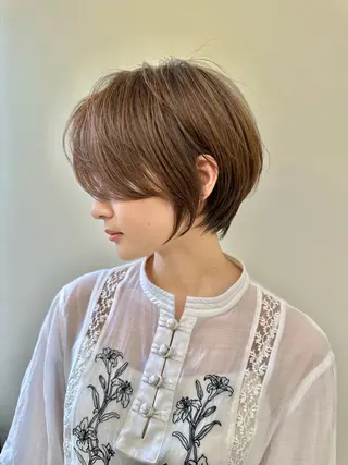 ショート 山崎 友雅のヘアスタイル