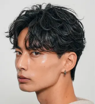 パーマ メンズ 仙台波巻きパーマ/ fifth/遠藤楓雅のヘアスタイル