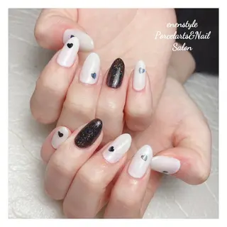 ミディアム ネイル 🐾enen style 🐾のネイルデザイン