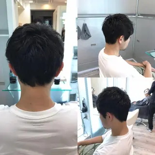 ショート メンズ 全メニュー トステア 使用 高見澤智行のヘアスタイル