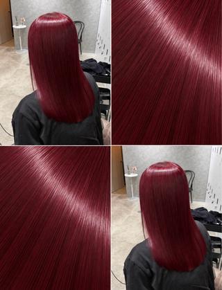 ロング カラー 色落ちまで盛れる 💟まなみのヘアスタイル