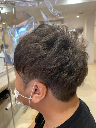 ショート カラー メンズ 似合う髪型見つけます AYAKAのヘアスタイル