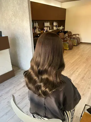 ロング カラー 村田梨乃/ minim hairのヘアスタイル