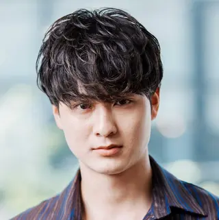 ショート パーマ メンズ 武重 大雅のヘアスタイル