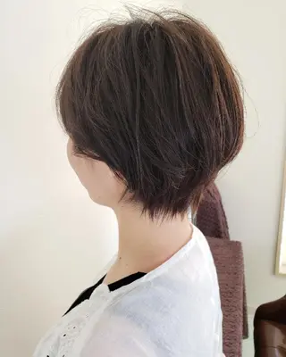 ショート 清水 沙織のヘアスタイル