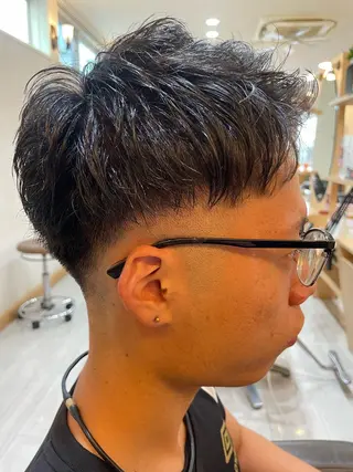 メンズ 知念 美来のヘアスタイル