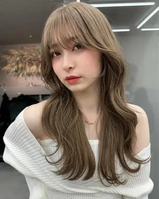 ロング カラー 🤎透明感カラー/ suguru🤍のヘアスタイル