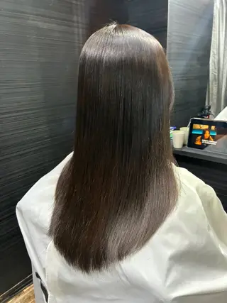 セミロング カラー 山本 雅由のヘアスタイル