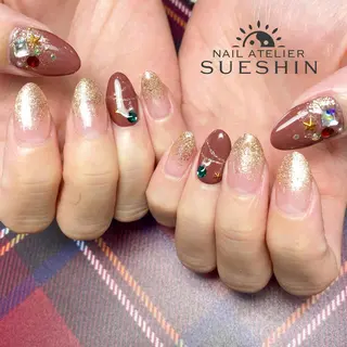 セミロング S ueshinのネイルデザイン