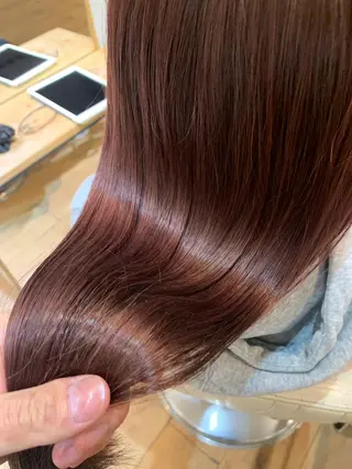 ロング カラー ☆髪質改善特化☆ newi梅田 コウキのヘアスタイル