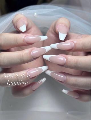 ネイル Lumière｜ ロング｜ワンホンのネイルデザイン