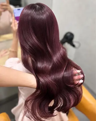 ロング カラー 小倉┊︎ Honoka🎀のヘアスタイル