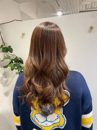 ロング カラー レイヤー♡ショート 石川優奈のヘアスタイル