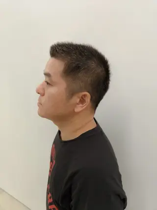 ショート メンズ 角谷 貫太郎のヘアスタイル