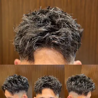 ショート パーマ メンズ 💈田上 立輝のヘアスタイル