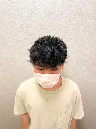ショート 笠原 大輝のヘアスタイル