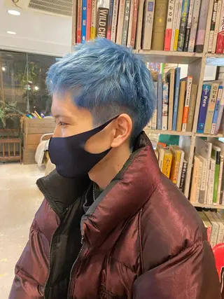 カラー メンズ Moca 〰️のヘアスタイル