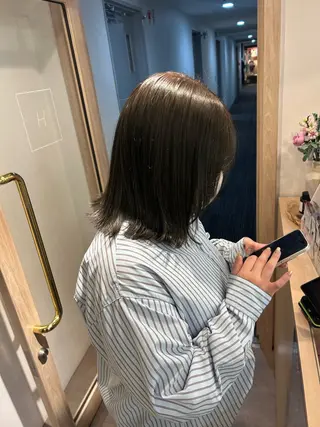 ミディアム ボブ/レイヤー ナカミネアキナのヘアスタイル