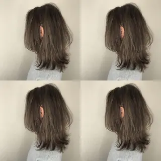 ミディアム still .のヘアスタイル